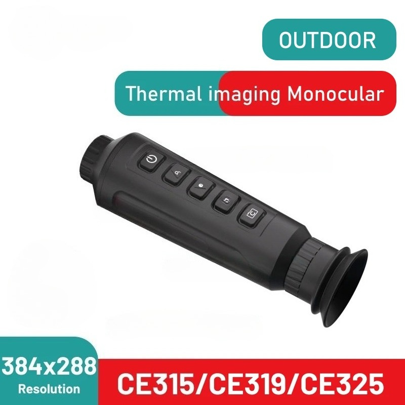 Thermal Camera Monocular 25Mm Lens - Kamera Dürbünü 384*288 15/19/25MM Lensli Av