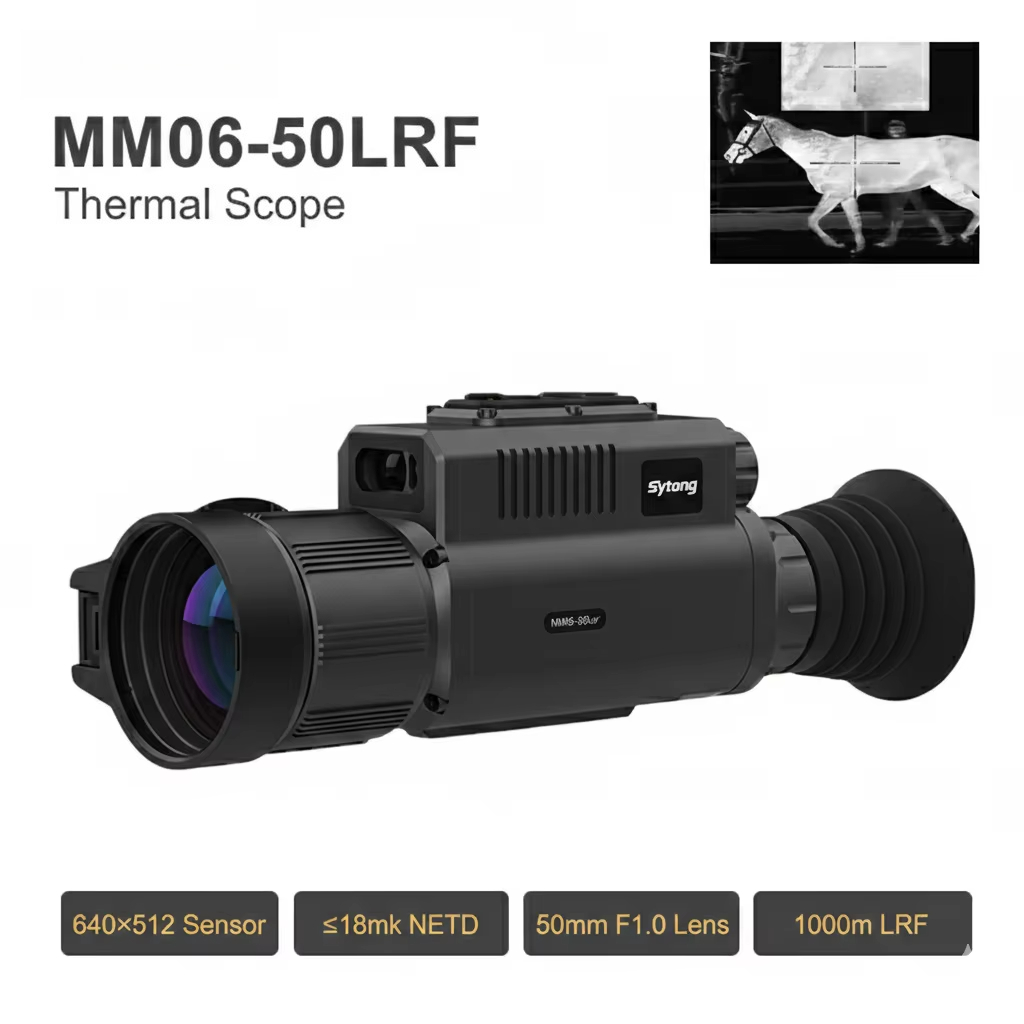 Thermal Monocular Laser Rangefinder - 640x512 Termal Görüntüleme Dürbünü, Lazer Mesafe