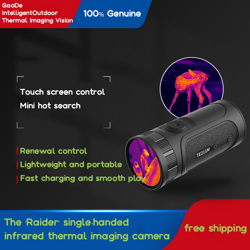 Thermal Night Vision Monocular - Avcılık tüfek termal görüntüleme görüşü Raider
