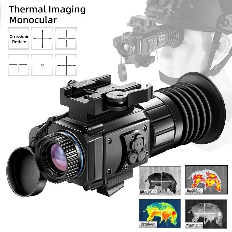 Thermal Imaging Monocular 384X288 - Avcılık için Başa Takılan Termal Monoküler