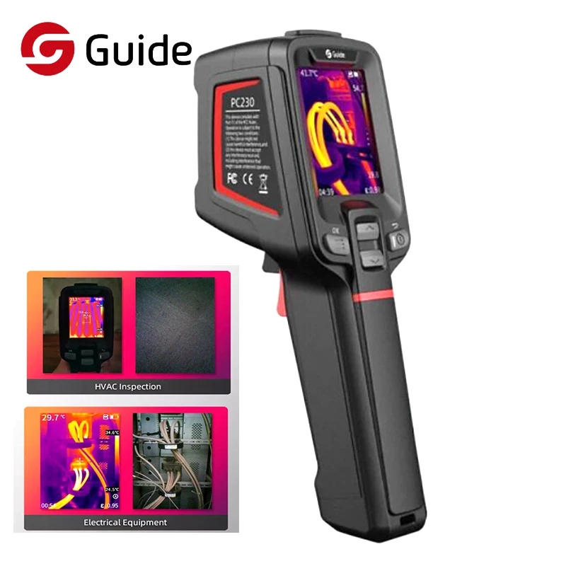 Handheld Thermal Camera 256X192 - Guide PC230 El Tipi Termal Kamera