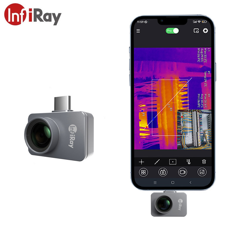 Handheld Thermal Camera 256X192 - Infiray P2 PRO 256x192 Termal Görüntüleme