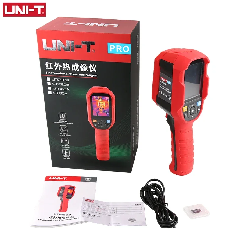 Handheld Thermal Camera 256X192 - UNI-T Kızılötesi Termal Kamera, 256x192 Piksel,