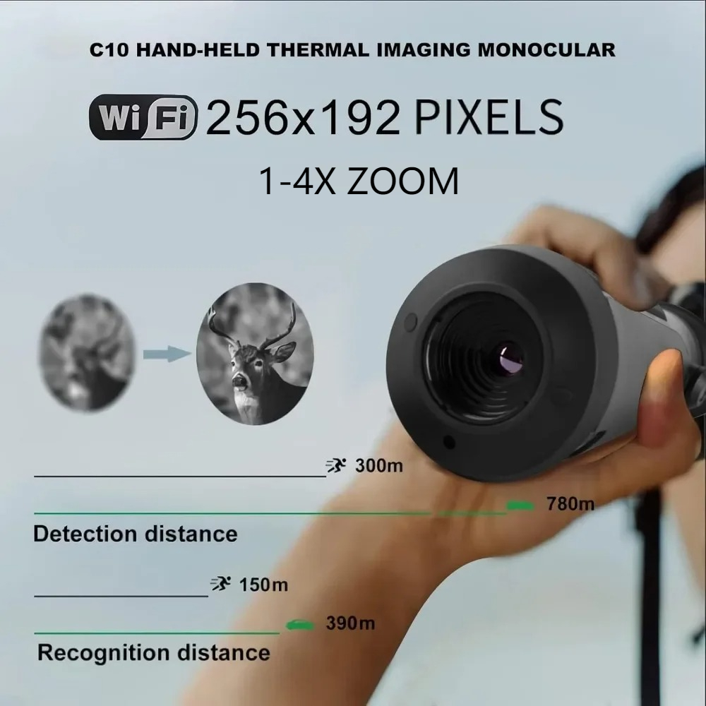 Termal Monoküler 256x192 50Hz  - Infrared Thermal Monocular 50Hz incelemesi ve fiyatı