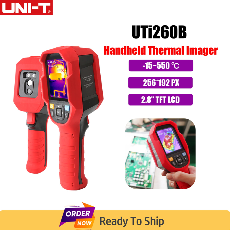 UNI-T UTi260B Termal Görüntüle - Thermal Camera Pcb Repair 256X192 incelemesi ve fiyatı