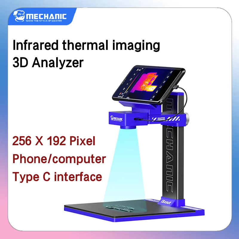 Mekanik iScout 3D Termal Görün - Thermal Camera Pcb Repair 256X192 incelemesi ve fiyatı