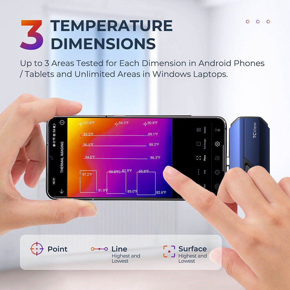 TOPDON TC001 Termal Görüntülem - Handheld Thermal Camera 256X192 incelemesi ve fiyatı