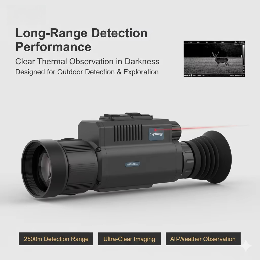 640x512 Termal Görüntüleme Dür - Thermal Monocular Laser Rangefinder incelemesi ve fiyatı