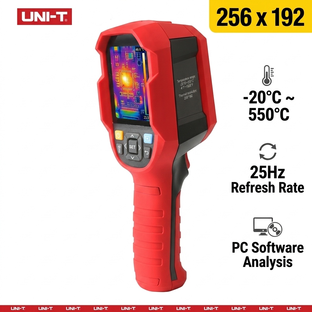 UNI-T Resmi UTi720B WiFi Terma - Thermal Camera Pcb Repair 256X192 incelemesi ve fiyatı