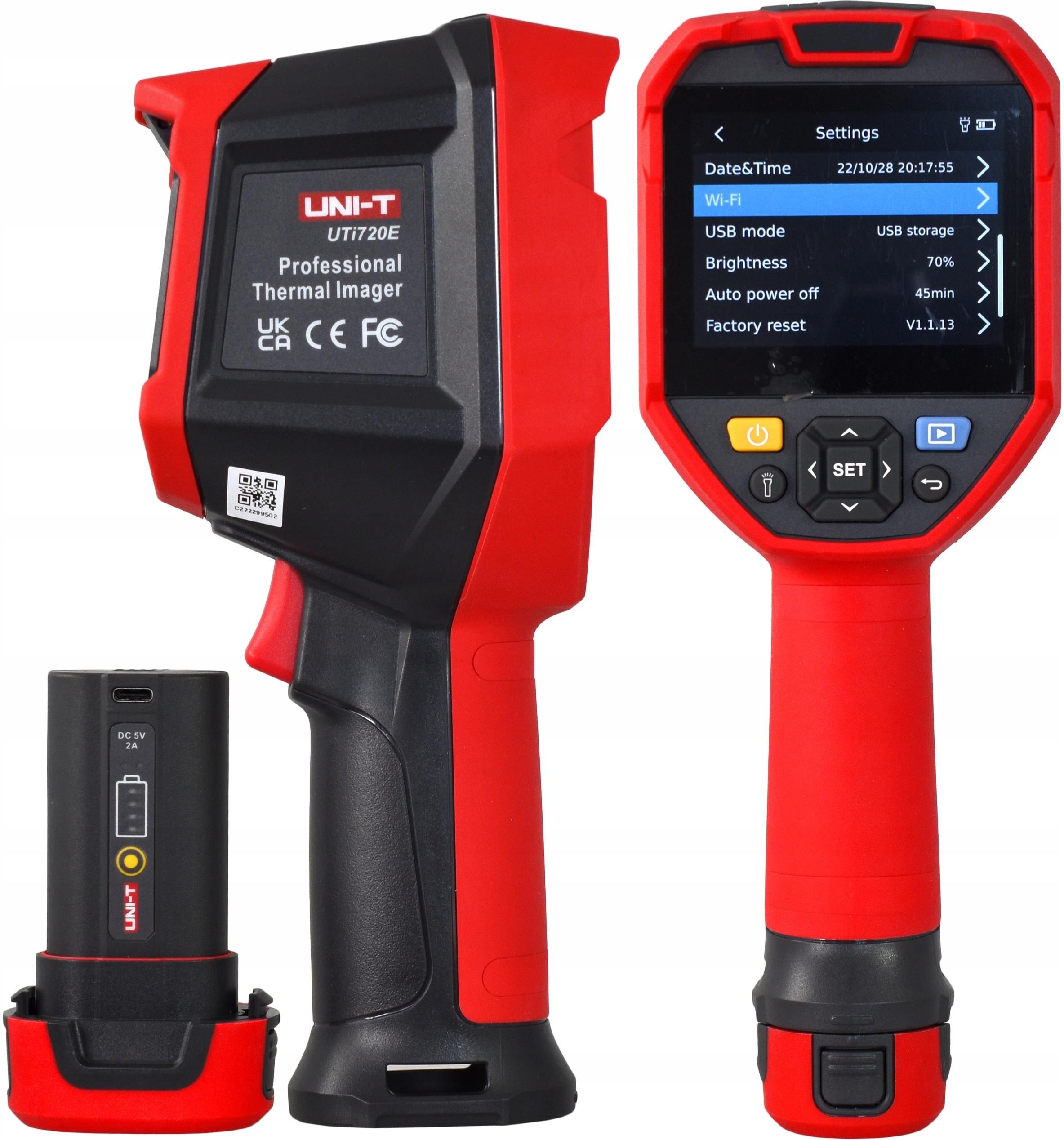 UNI-T UTi720E WiFi Termal Kame - Handheld Thermal Camera 256X192 incelemesi ve fiyatı