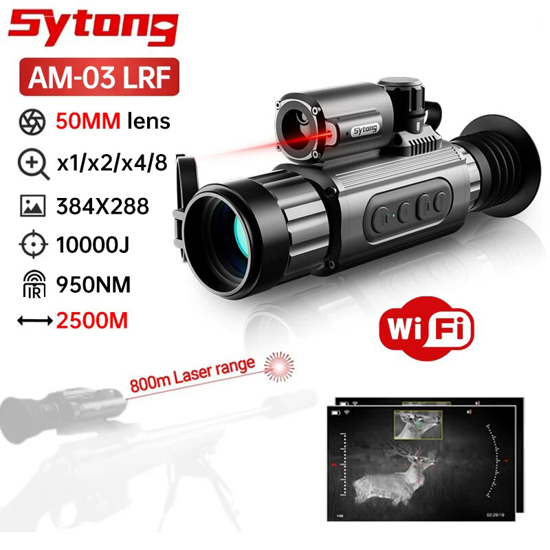 Sytong AM03 AM06-50LRF Termal  - Thermal Monocular Laser Rangefinder incelemesi ve fiyatı
