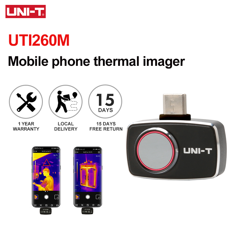 UNI-T Telefon İçin Termal Kame - Thermal Camera Pcb Repair 256X192 incelemesi ve fiyatı