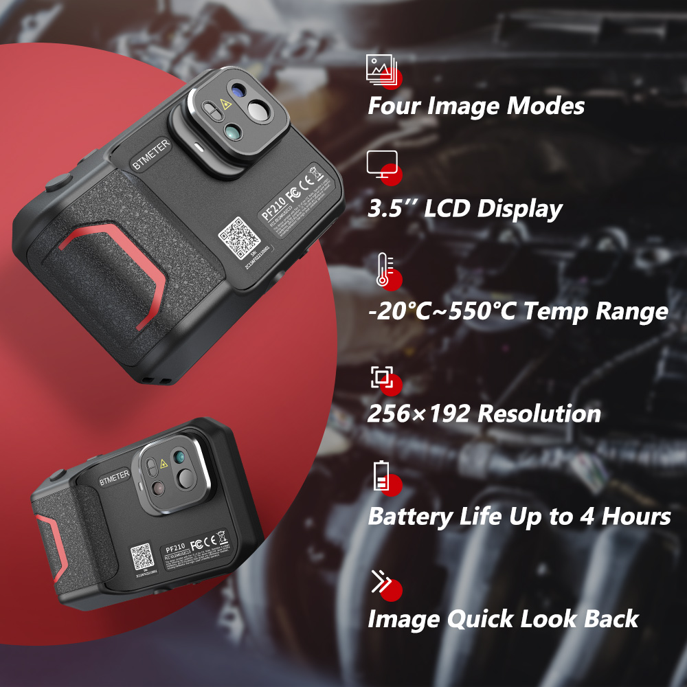 256x192 Termal Kamera Kılavuzu - Handheld Thermal Camera 256X192 incelemesi ve fiyatı