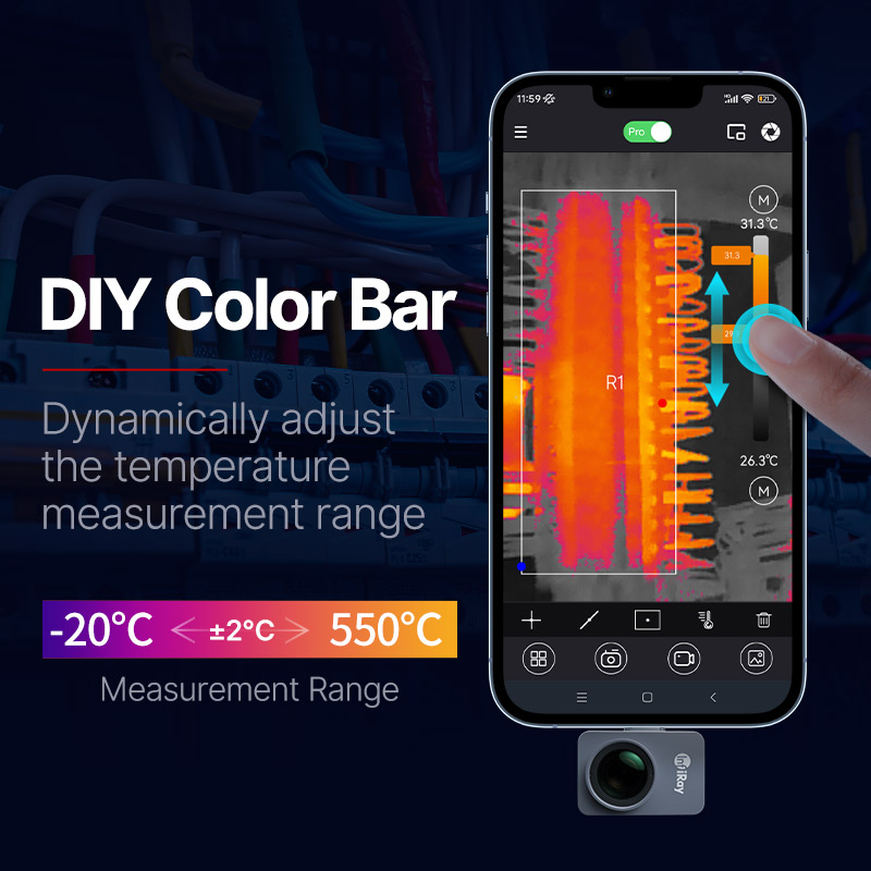 Infiray P2 PRO 256x192 Termal  - Handheld Thermal Camera 256X192 incelemesi ve fiyatı