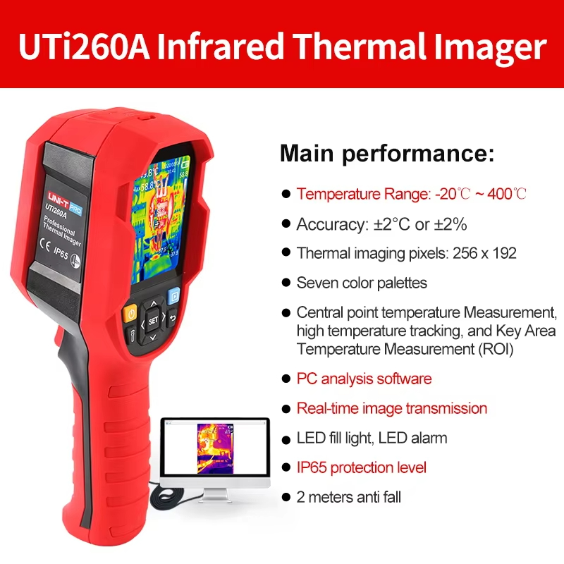 UNI-T Kızılötesi Termal Kamera - Handheld Thermal Camera 256X192 incelemesi ve fiyatı